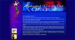 Desktop Screenshot of hydkaraokeclub.com